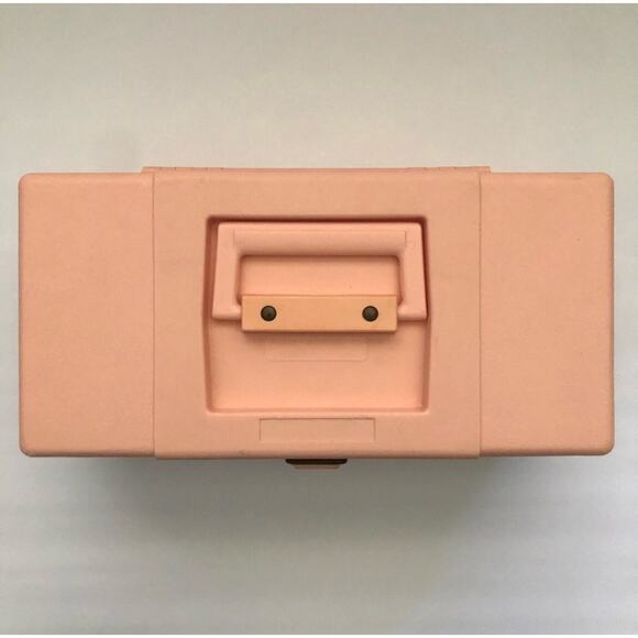 Plano Caboodles Pink Peach Plastic 2 Tray Jewelry Make Up Storage Case 552072 - Picture 3 of 14